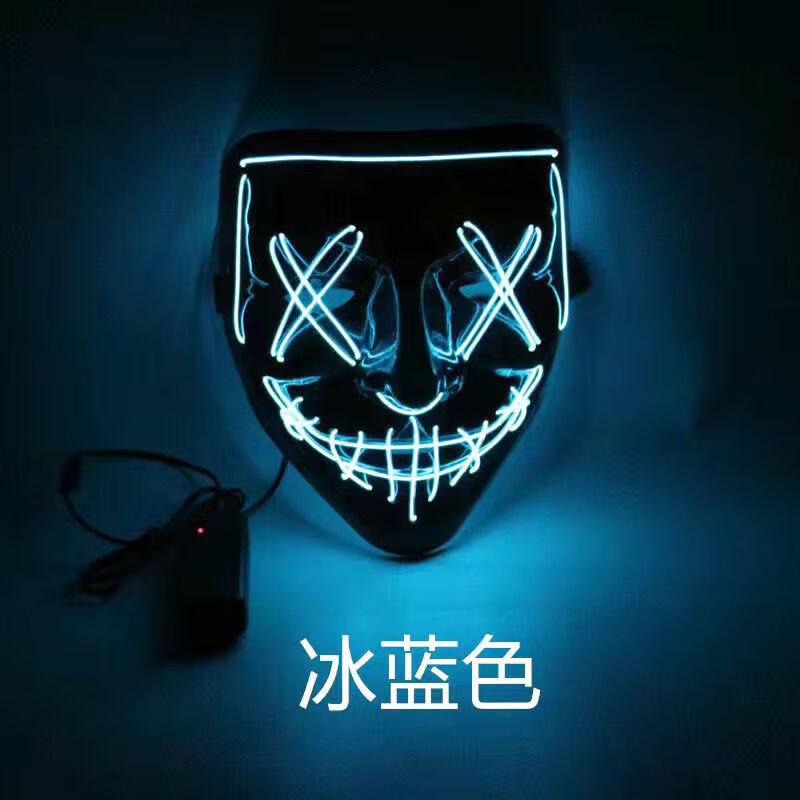 面具帅气全脸环保材料成人儿童白色街舞面具舞会面具假面舞客齐舞表演