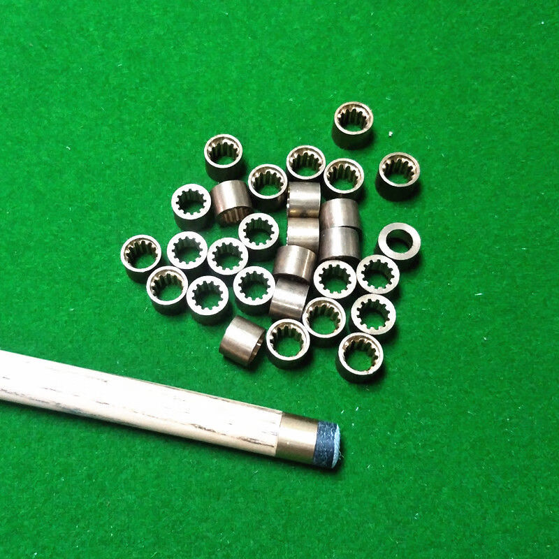 圣迪兰 台球杆铜头桌球杆铜箍铜套铜圈铜嘴更换用品器配件杆先角修理