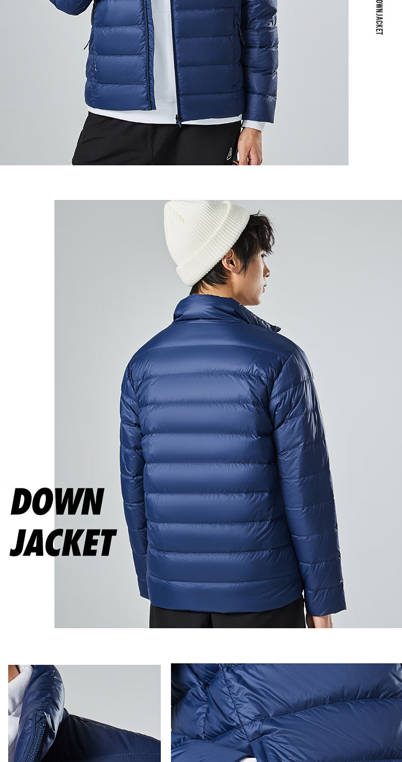 匹克轻薄羽绒服2021冬季上衣厚棉服男装舒适保暖防风运动服潮df514321