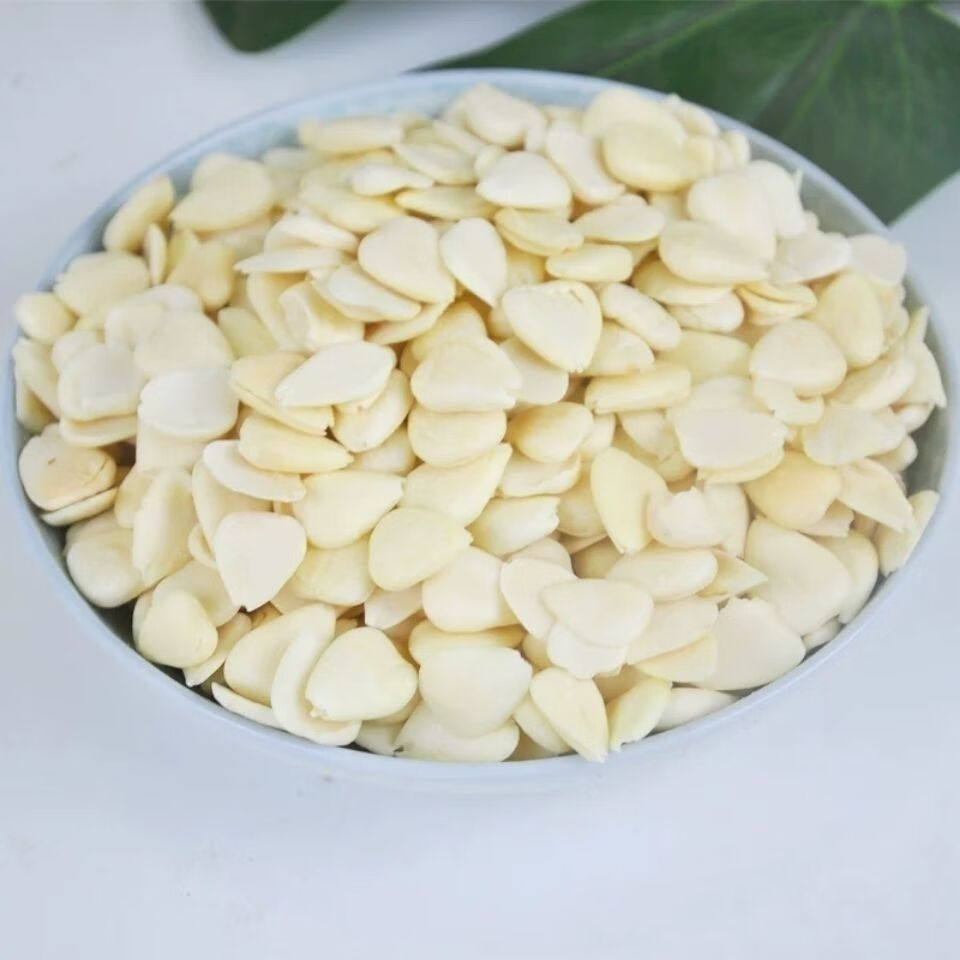 北京同仁堂原料承德南杏仁片脱衣去皮甜杏仁瓣烘焙糕点做露露茶打豆浆