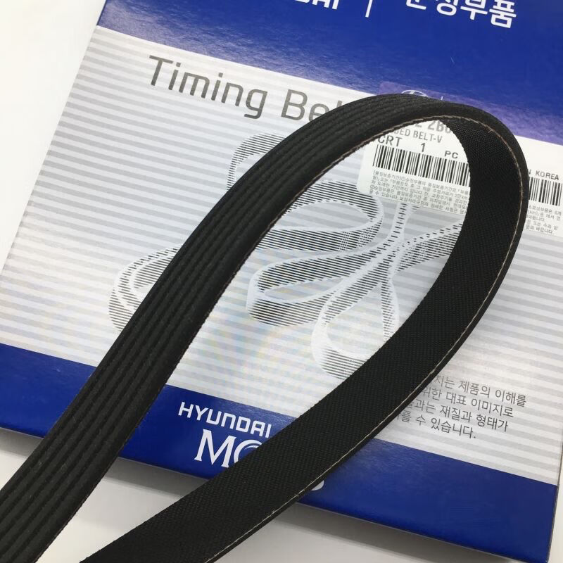 适用于 现代名图悦动起亚k2k3秀儿k4福瑞迪发电机正时发动机皮带 k2