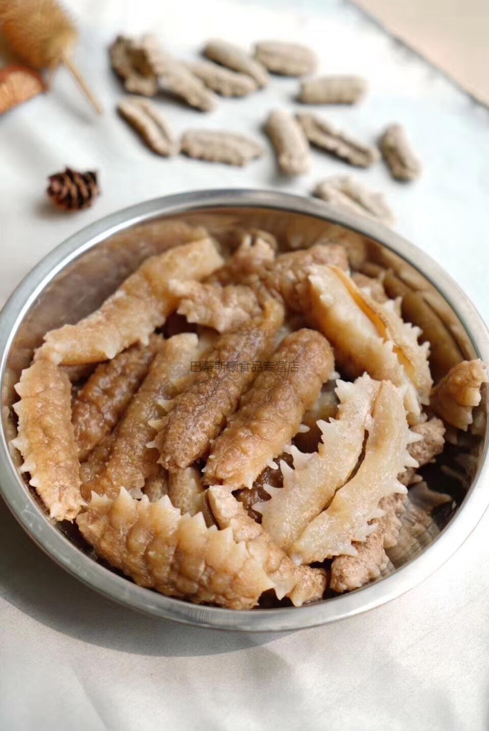 李锦记 黄玉参海参干货黄肉参仔小黄玉参酒店食材用料 特大号500g