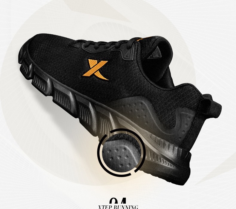 特步男鞋运动鞋男2020冬夏网面透气刀锋底舒适跑步鞋轻便休闲旅游鞋子