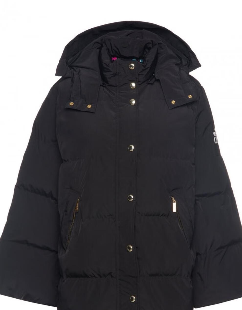 versace范思哲女士外套女装 宽松连帽白鸭绒 秋冬季棉服现货商场同款