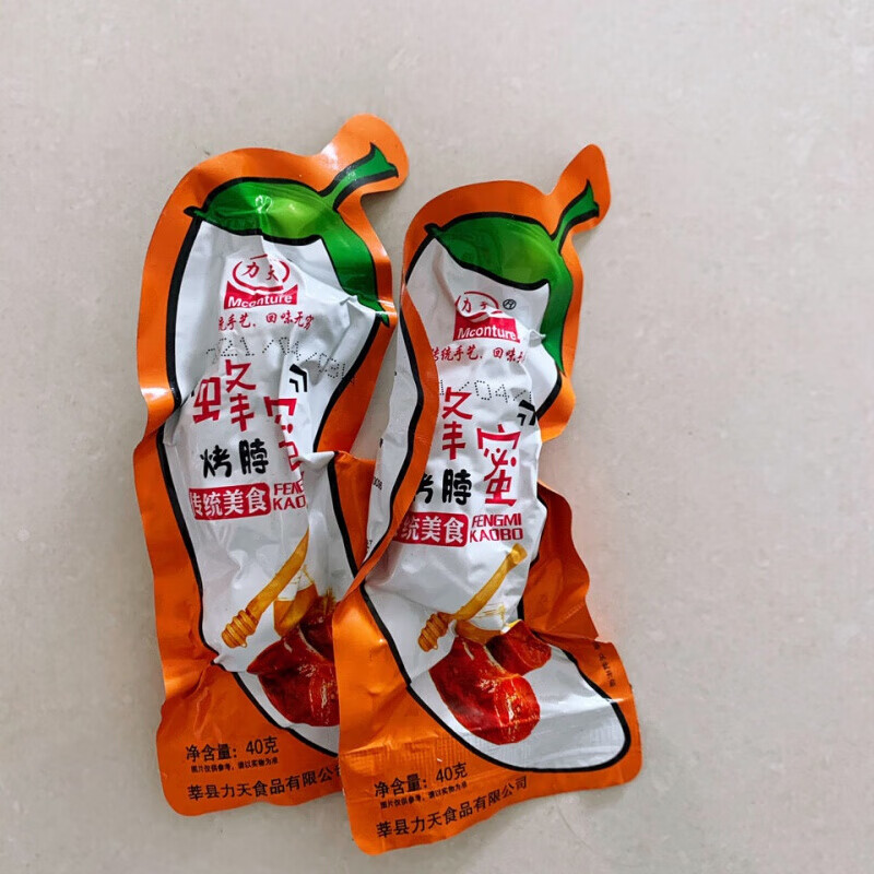 蜜汁卤味蜂蜜烤脖四十克抖音零食特产80旅游快手回忆蜂蜜烤脖30个默认