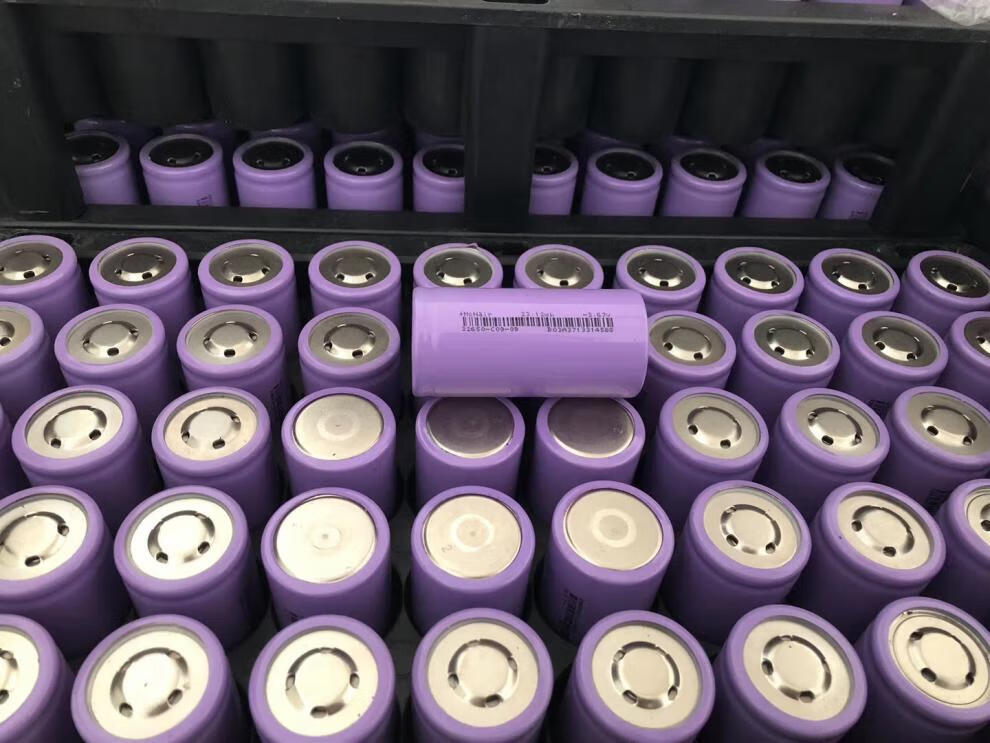 极光橙全新32650三元锂电池37v动力5c容量6500mah太阳能路灯足容37v