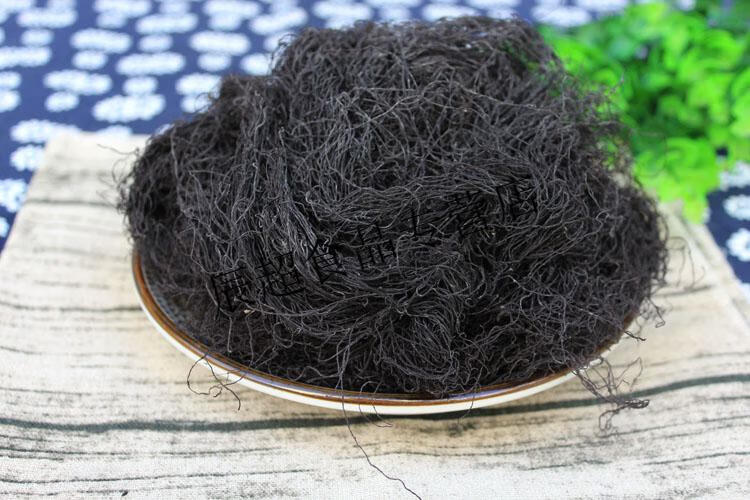 干海草海发菜500g新鲜龙须菜长寿菜海藻菜丝凉拌菜火锅食材干货500g海