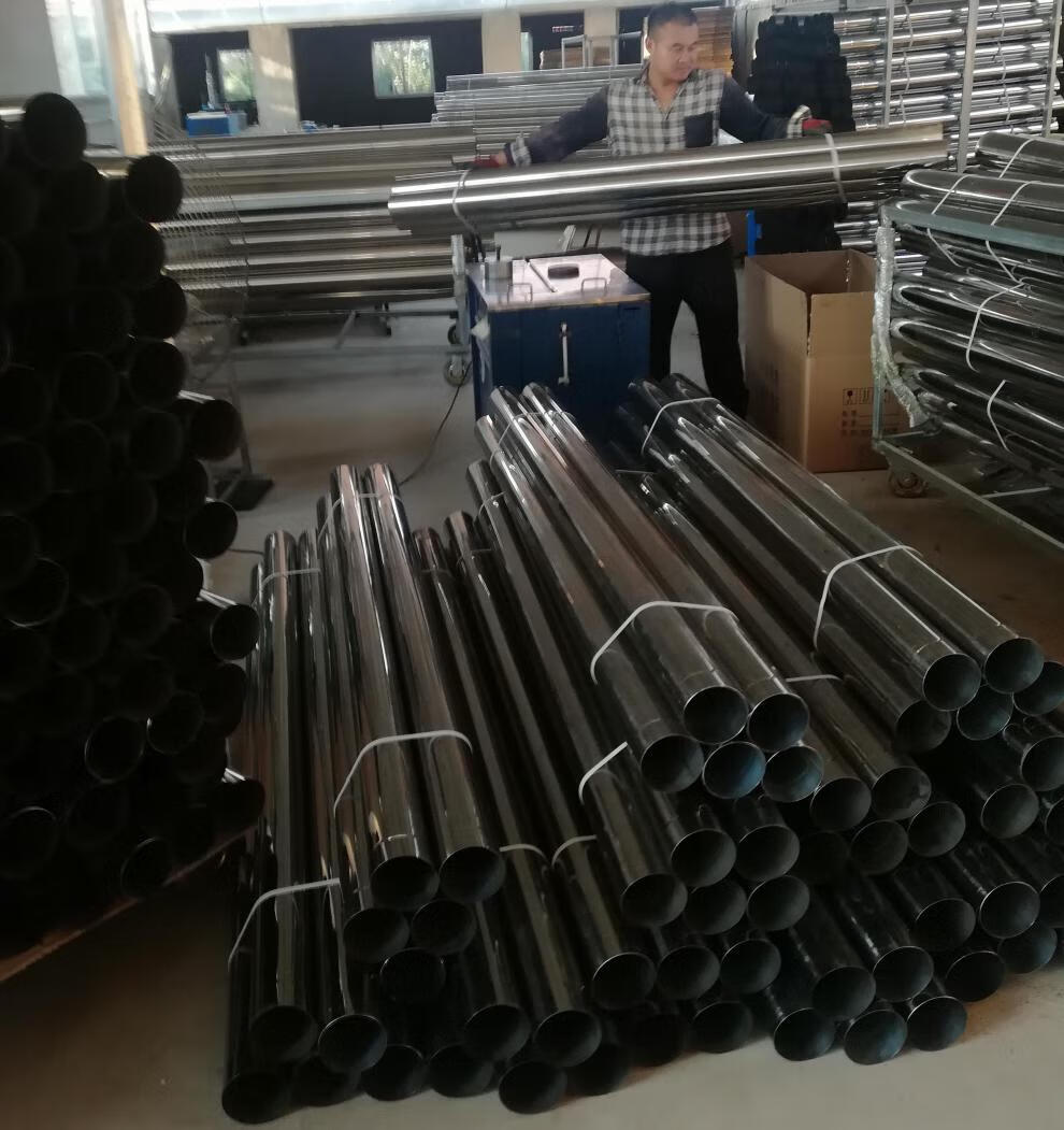 烟筒不锈钢排烟管农村柴火灶炉筒子生物质颗粒炉煤炉取暖炉烟囱 直径8