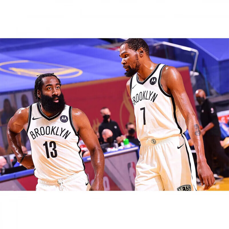 杜兰特海报篮网篮网哈登欧文杜兰特nba篮球贴纸宿舍贴画写真墙贴定制