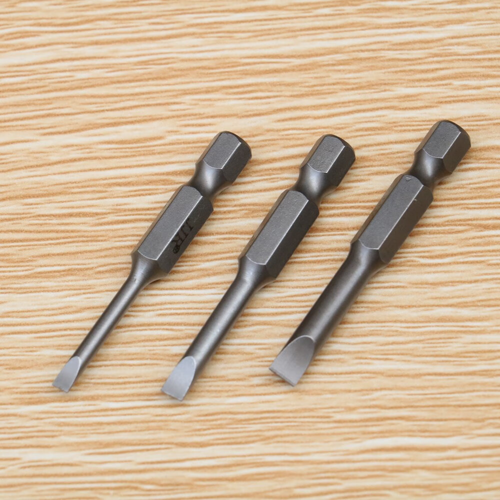 s14一字风批咀批头电动螺丝刀起子头带磁性电钻批头气动风批头一字