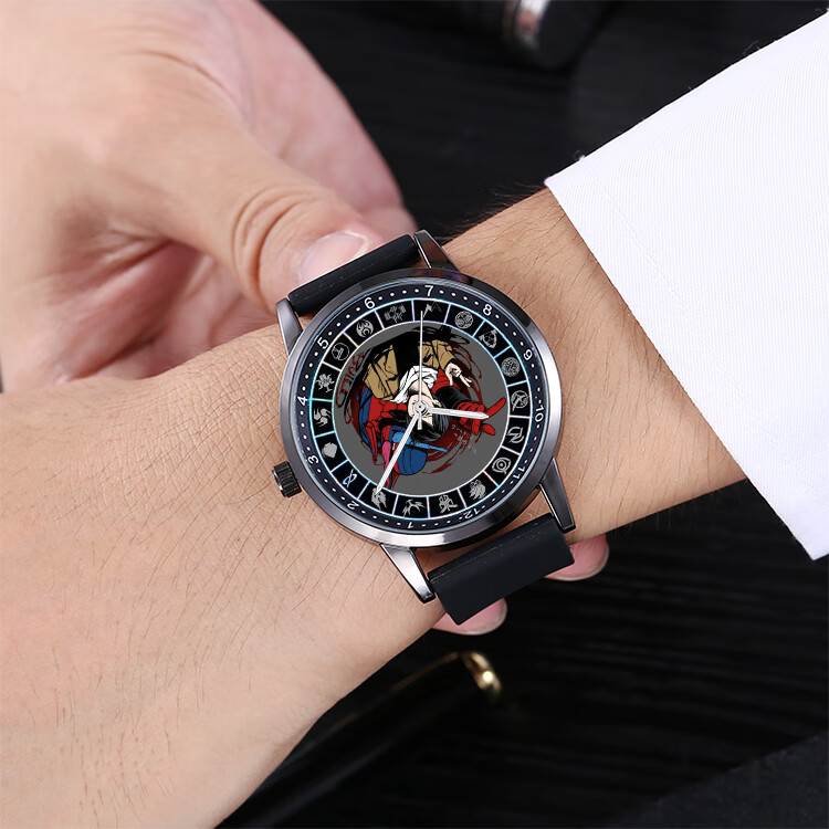 假面骑士智能手表卡通时王动漫周边二次元手表男女学生防水石英表图片