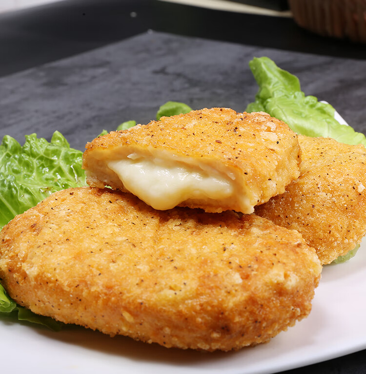 正大爆浆鸡排油炸小吃半成品芝士原味非正新鸡排炸鸡鸡块鸡柳