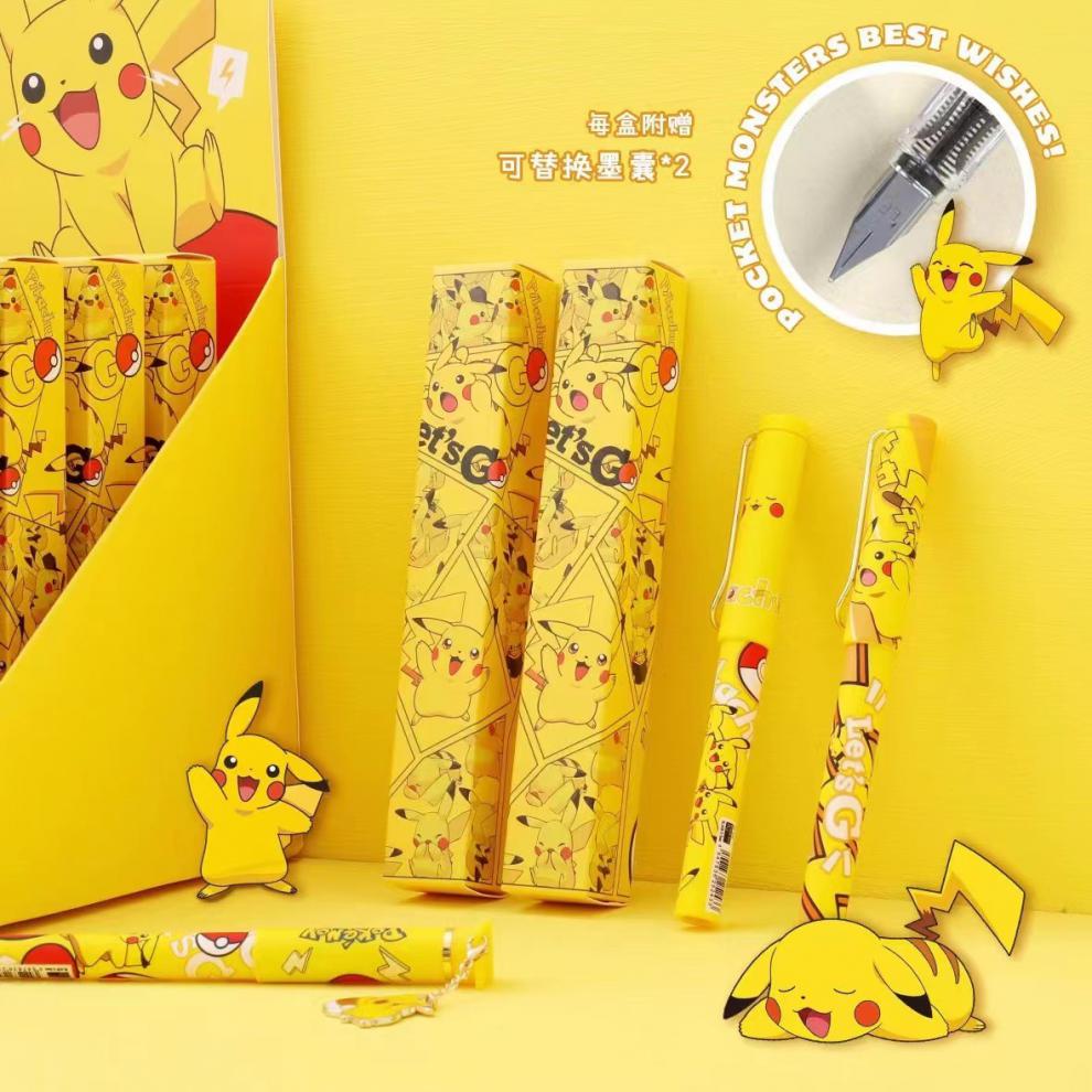 学生钢笔盲盒可爱学生书写可换墨囊金属钢夹钢笔天才阿汀盲盒钢笔5支