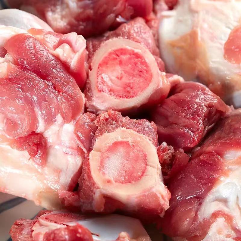 新鲜猪棒骨带肉后腿骨猪筒子骨大骨头汤猪骨头20斤多肉猪棒骨