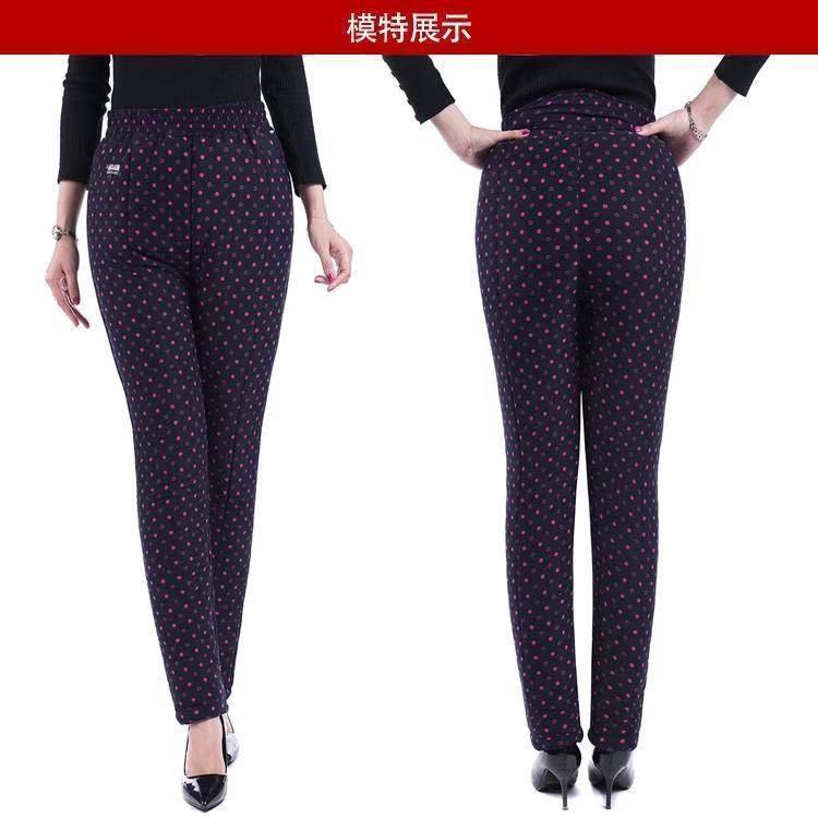 老太太薄棉裤女加绒裤子可外穿保暖裤中老年棉裤女内里女士棉裤加绒