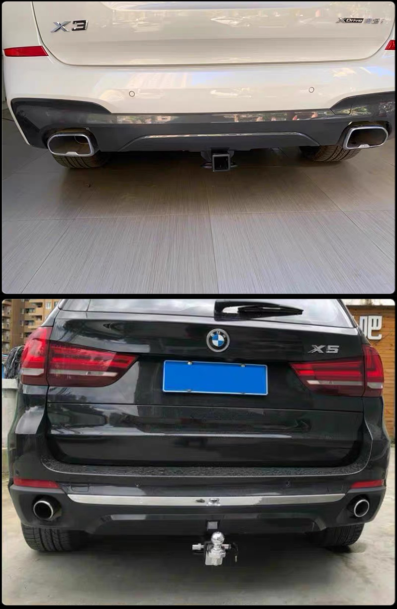 适用于宝马x1x3x4x5x6x7m6拖车钩改装拖车杠流氓钩牵引挂拉钩防撞后