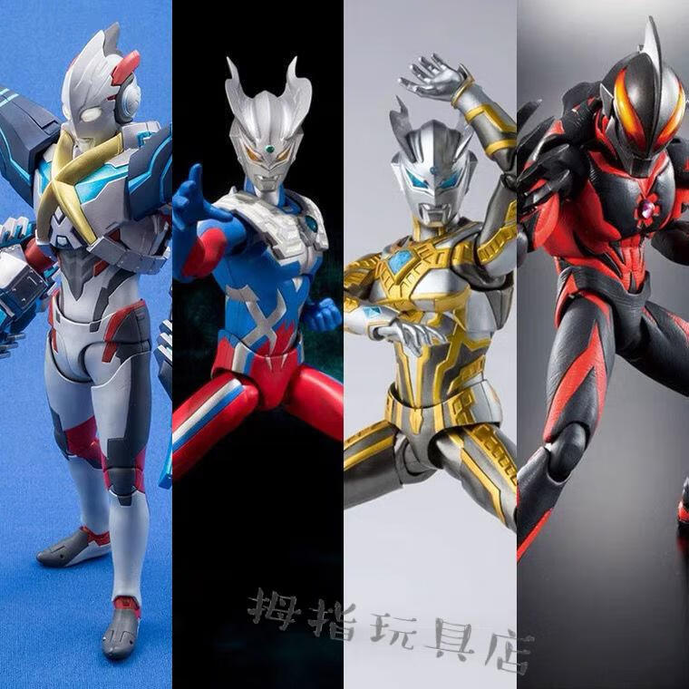 shf奥特曼无限光辉兔子赛罗可动模型送男孩玩具礼物人偶摆件定制 shf