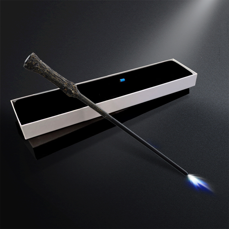 哈利波特喷火魔法棒 哈利波特魔杖发光环球影城互动周边魔法袍纪念