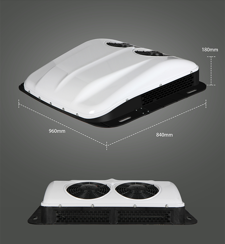 工马解放j6p专用驻车空调24v12v车载制冷电动空调频欧曼gtl豪沃t7hj6l