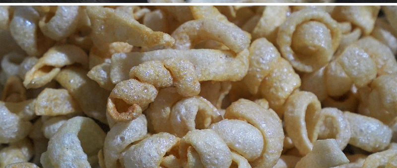 云南德宏特产傣味炸猪皮香酥炸泡皮零食肉脯香脆猪皮香辣味原味 其它