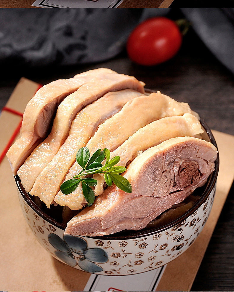 正宗南京盐水鸭夫子庙特产小吃真空保鲜卤味熟食咸水鸭1kg整只 1000克