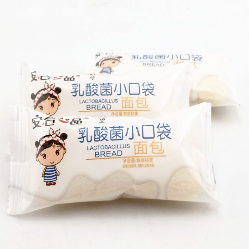 安合一品谷津乳酸菌小口袋面包小食点心袋装整箱乳酸菌小口袋整箱4斤