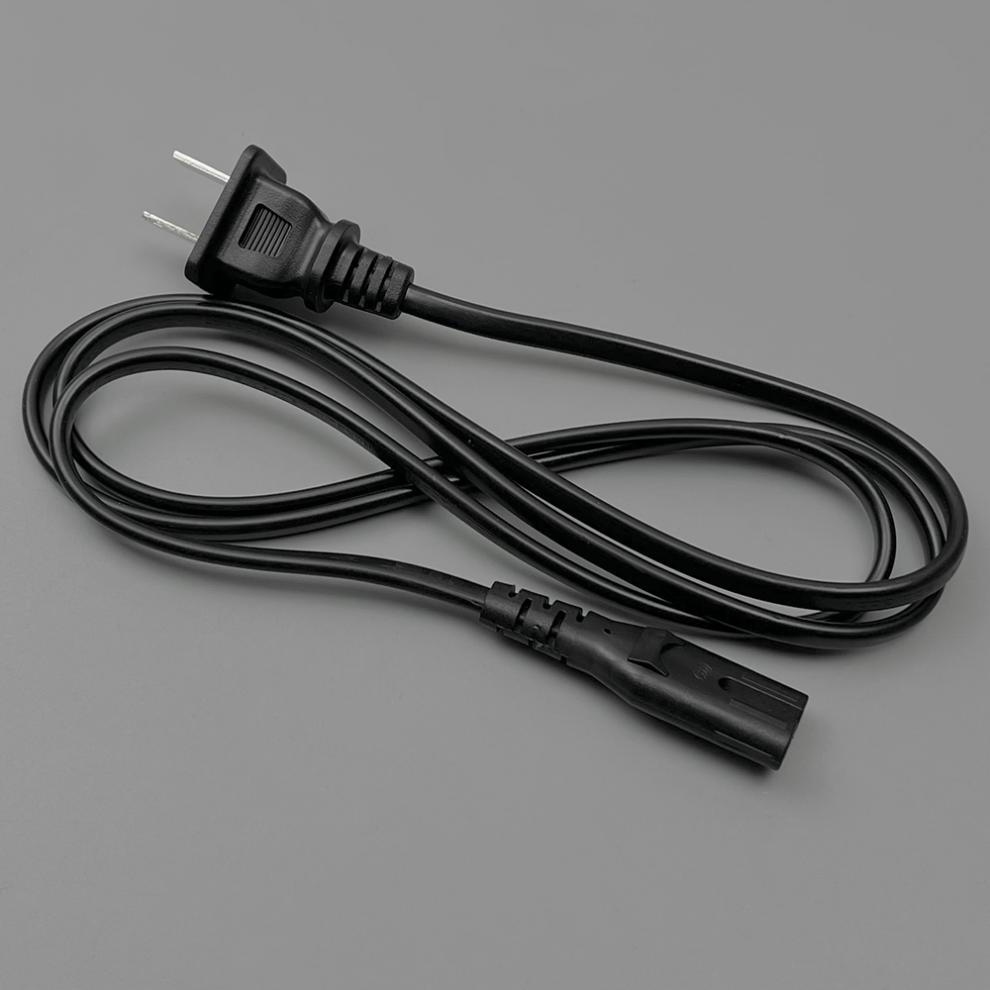 全新国内直插数码电子钢琴ac220v8字双孔电源线端口处连接线15米两孔