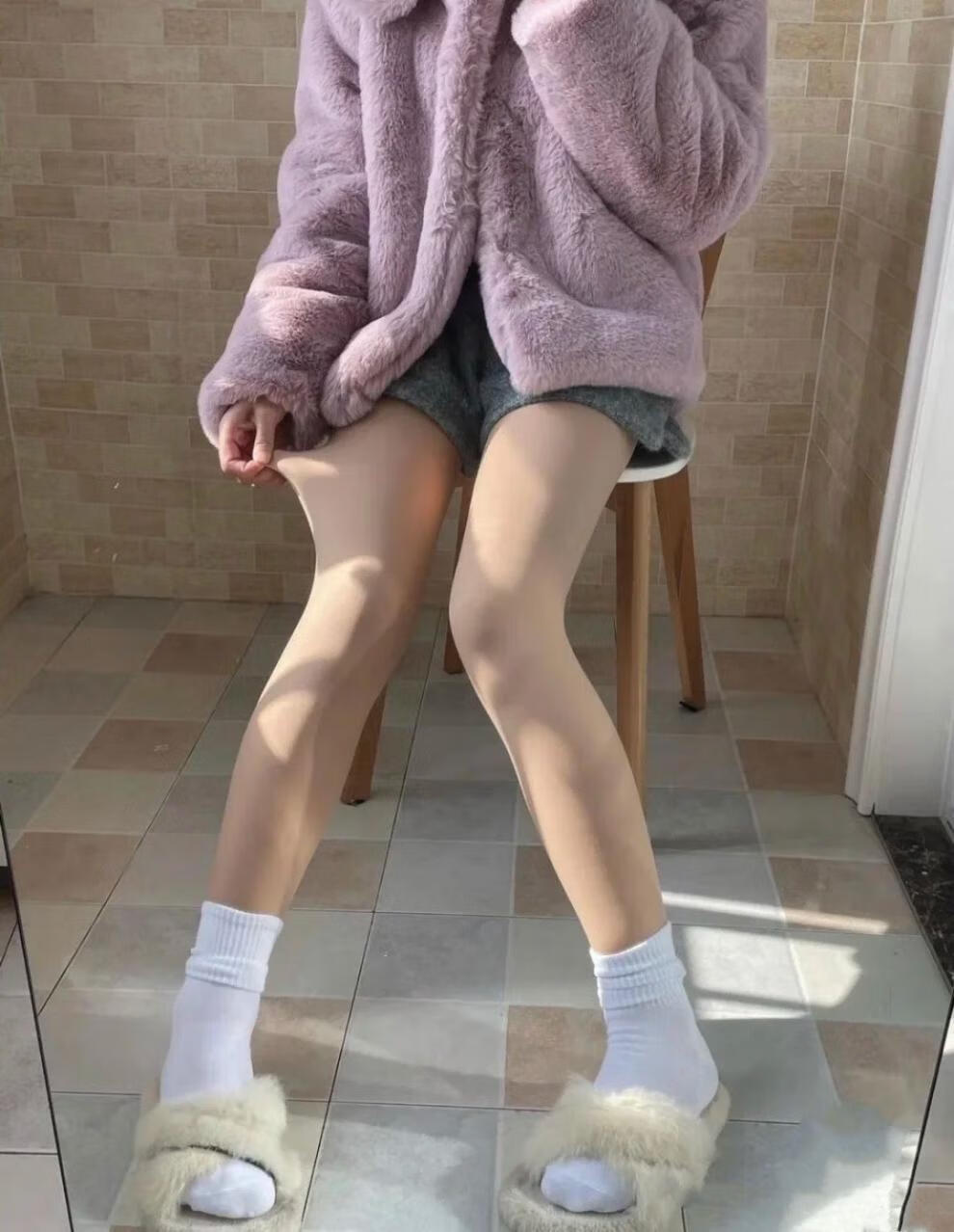 光腿神器连裤袜丝袜女2021秋季新款光腿神器女裸感超自然防勾丝袜外穿