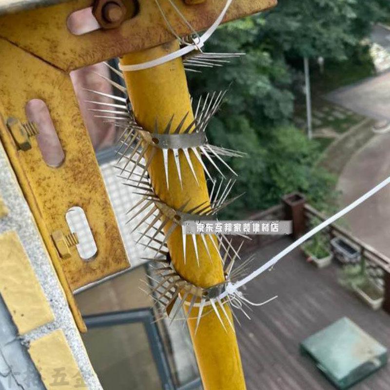 防鼠爬刺防老鼠神器倒刺老鼠刺防鼠刺防爬刺下水管道防鼠网倒刺钉