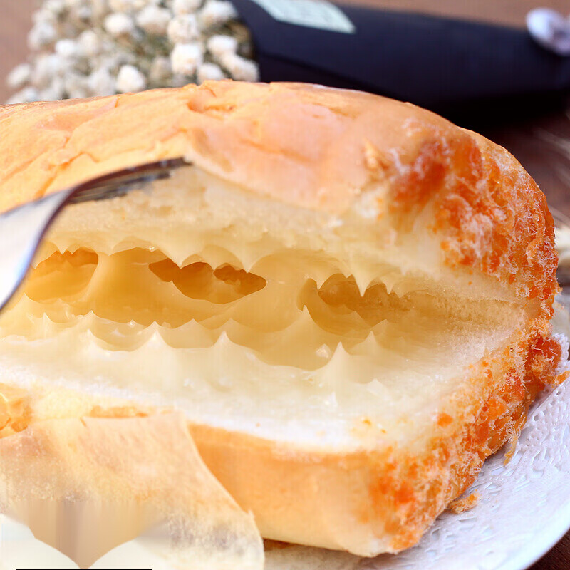 鸡蛋肉松面包奶油夹心爆浆手撕面包早餐110g 鸡蛋肉松110g*10个【图片