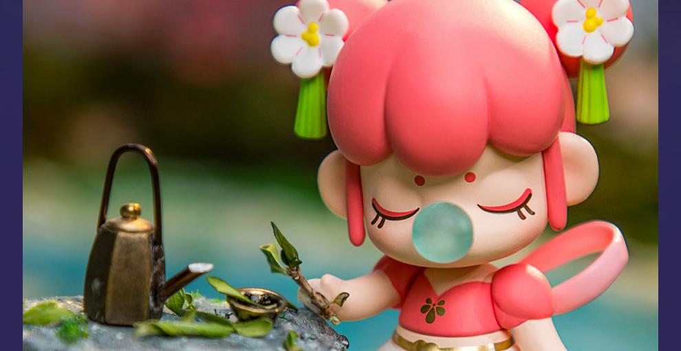 nanci囡茜林深不知处盲盒玩具礼物摆件二代潮玩祖国版指定款海棠仙子