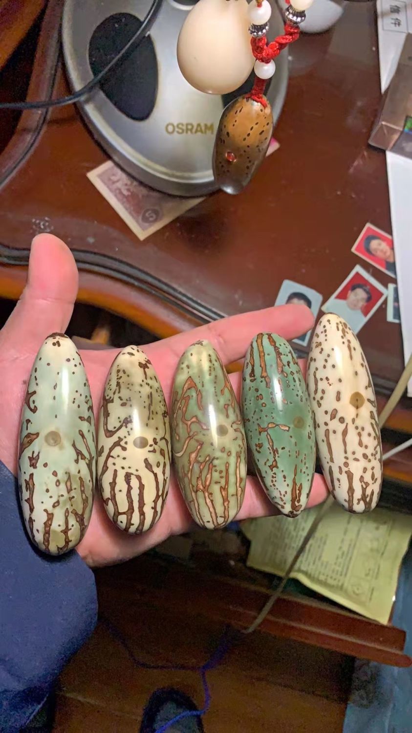 千眼菩提子原籽原料绿果红果老果精选手串手把件菩提根 精品新果