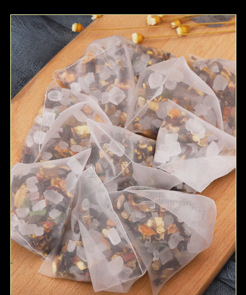 同仁堂网红桂花酸梅汤茶包免煮古法老北京原材料包自制冲泡袋商用小