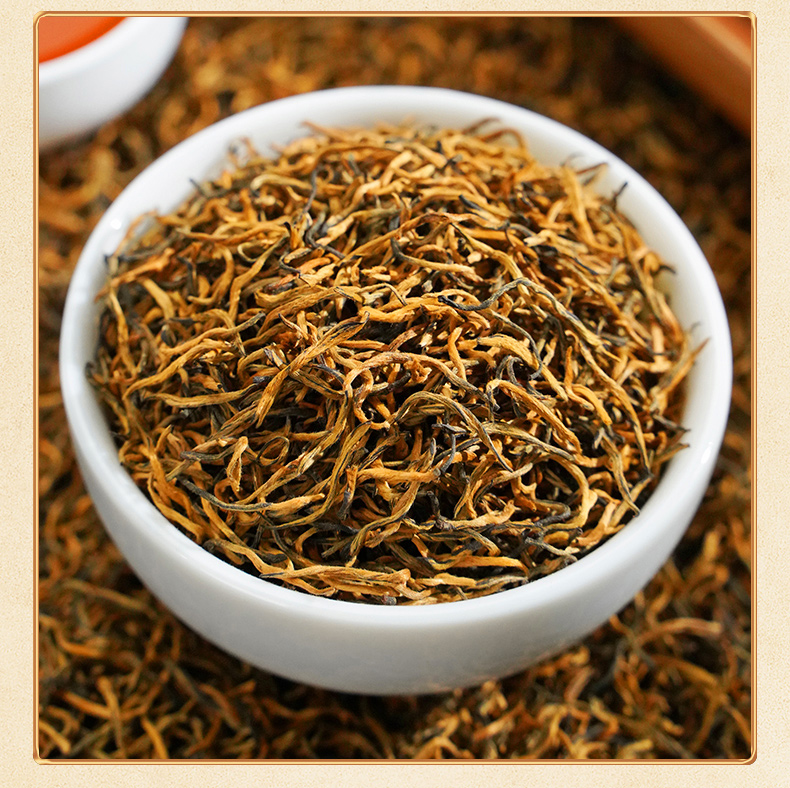 武夷山金骏眉黄芽红茶蜜香茶叶新茶俊眉礼盒装500g世纪峰