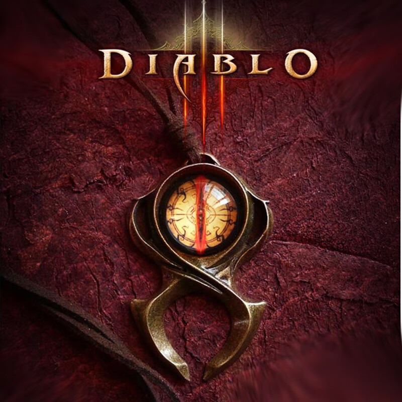 漯岚暗黑破坏神周边赫拉迪姆守护者护符炉石传说莉雅莉亚娅项链暴雪