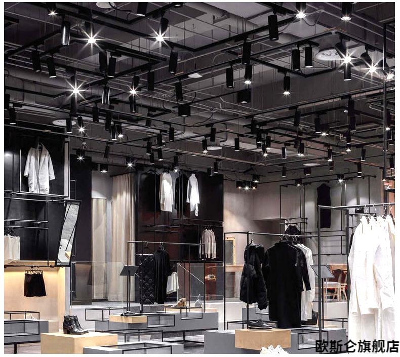 磁吸轨道灯无主灯照明客厅服装店射灯led天花灯店铺商用超亮家用导轨