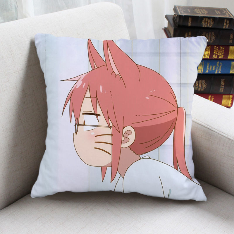 小林家的龙女仆同款康娜酱周边抱枕头来图定制可爱玩偶二次元礼物 11