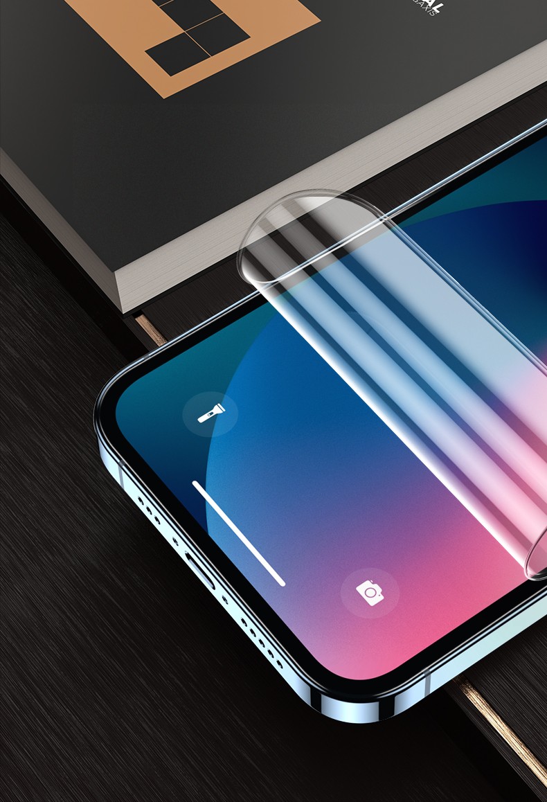 max苹果11pro12防摔手机膜苹果进口水凝膜超清2片装神器后膜iphone13