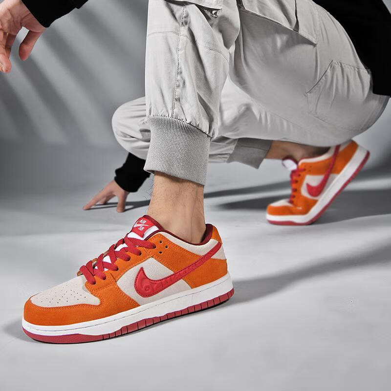 官方自营【严选品质】莆田纯原aj联名丑小鸭sb空军一号女1低帮户外鞋