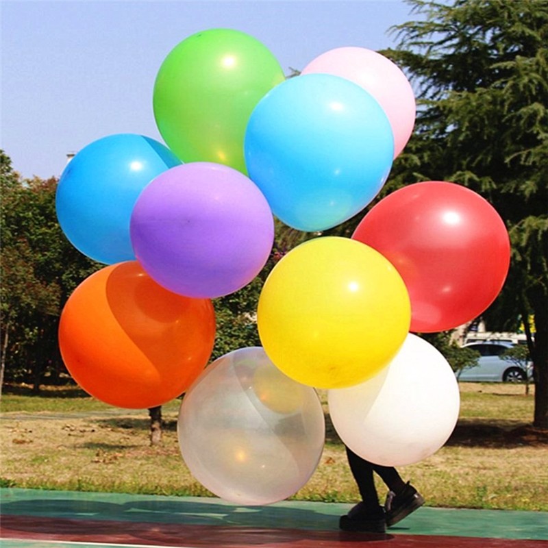 大气球加厚婚房气球链布置结婚礼地爆球装饰36寸正圆形超大号气球sx