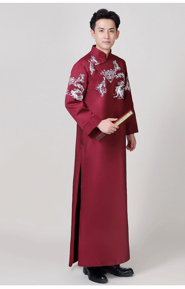 大褂相声大码相声大褂演出服48小时发货相声服大褂民国五四青年装男女