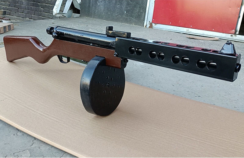 展馆收藏影视道具枪 汤姆逊mp18伯格曼冲锋枪木质盖德司登波波沙冲锋