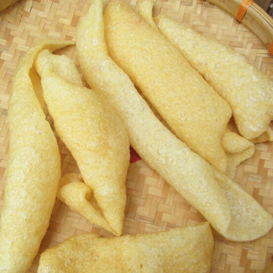 年货新品油炸肉皮猪皮炸猪皮响皮干皮肚干猪肉皮猪卷皮批发火锅凉拌菜