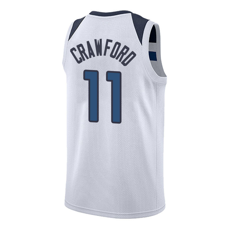 滕讯体育nba全明星19新赛季太阳队11号克劳福德球衣森林狼球迷复古版