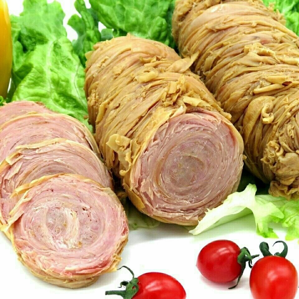 冷冻半成品猪肠卷小肠卷绕肠苦肠猪肠子猪肠卷2个09斤12斤