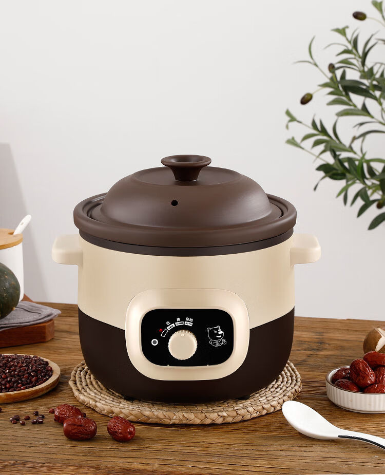 新款全自动电炖锅多功能婴儿辅食陶瓷电沙锅快速煮粥紫砂养生煲汤solo