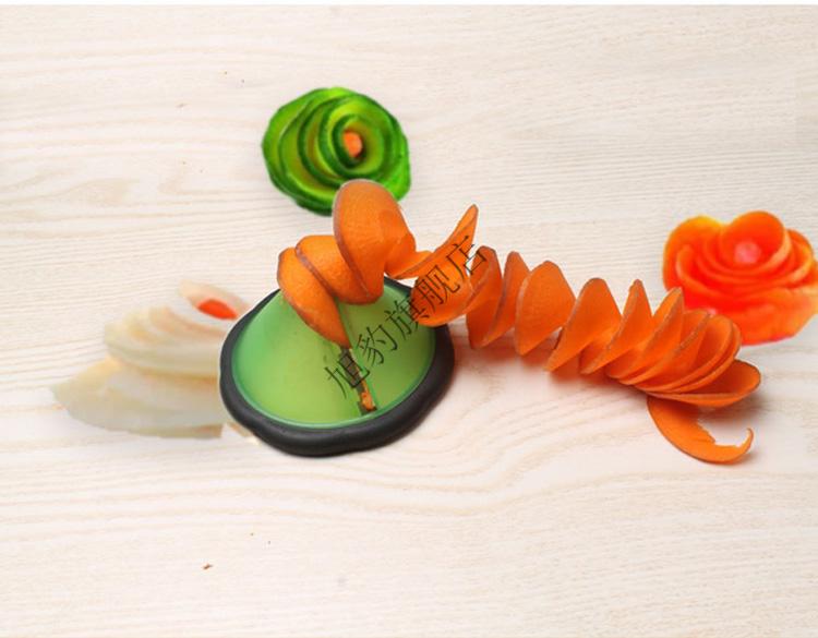 雕刻刀厨师雕花工具套装 花式水果拼盘刻花刀具 家用食品果盘模具 卷