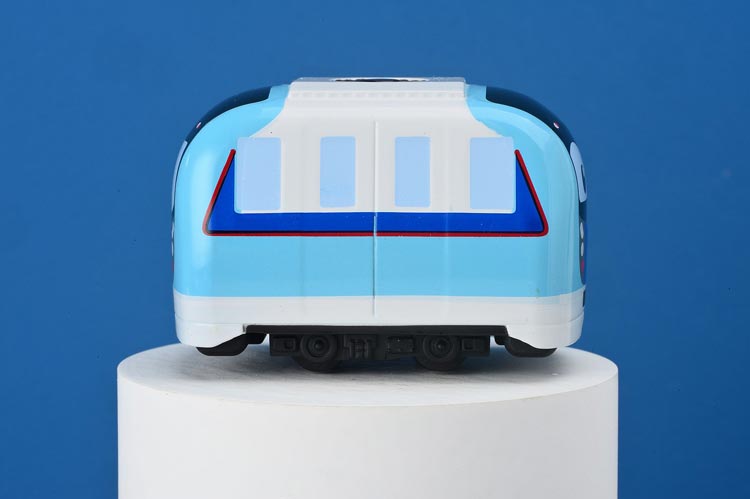 广州地铁q版列车地铁玩具1号线模型Ⅱ一二三四六七八号线合金模型四号