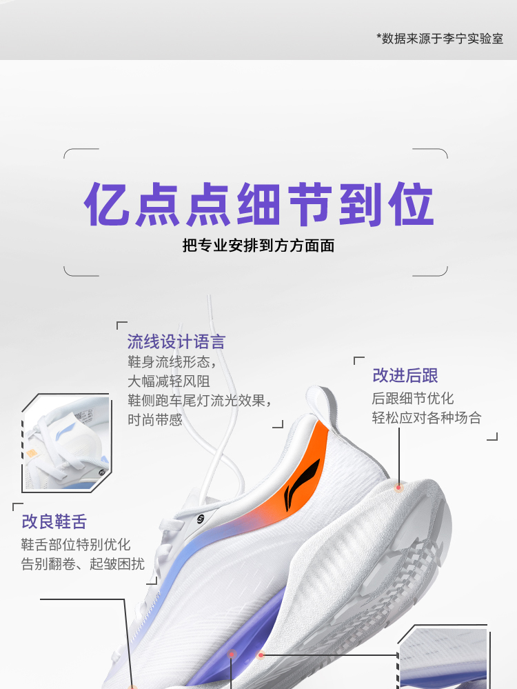 超轻跑鞋_LI-NING 李宁 超轻19 男子跑鞋 ARBS001