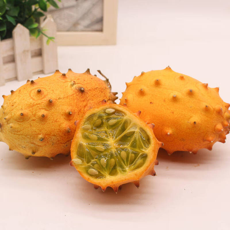 现摘火参果应季水果新鲜奇异水果海参果精选大果6个蜂蜜吸管勺子